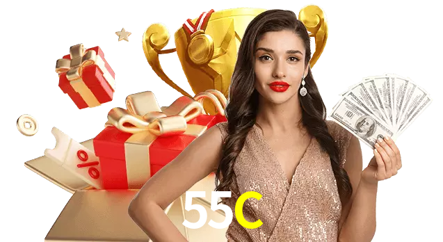 Jogue com dealers reais no 55C!